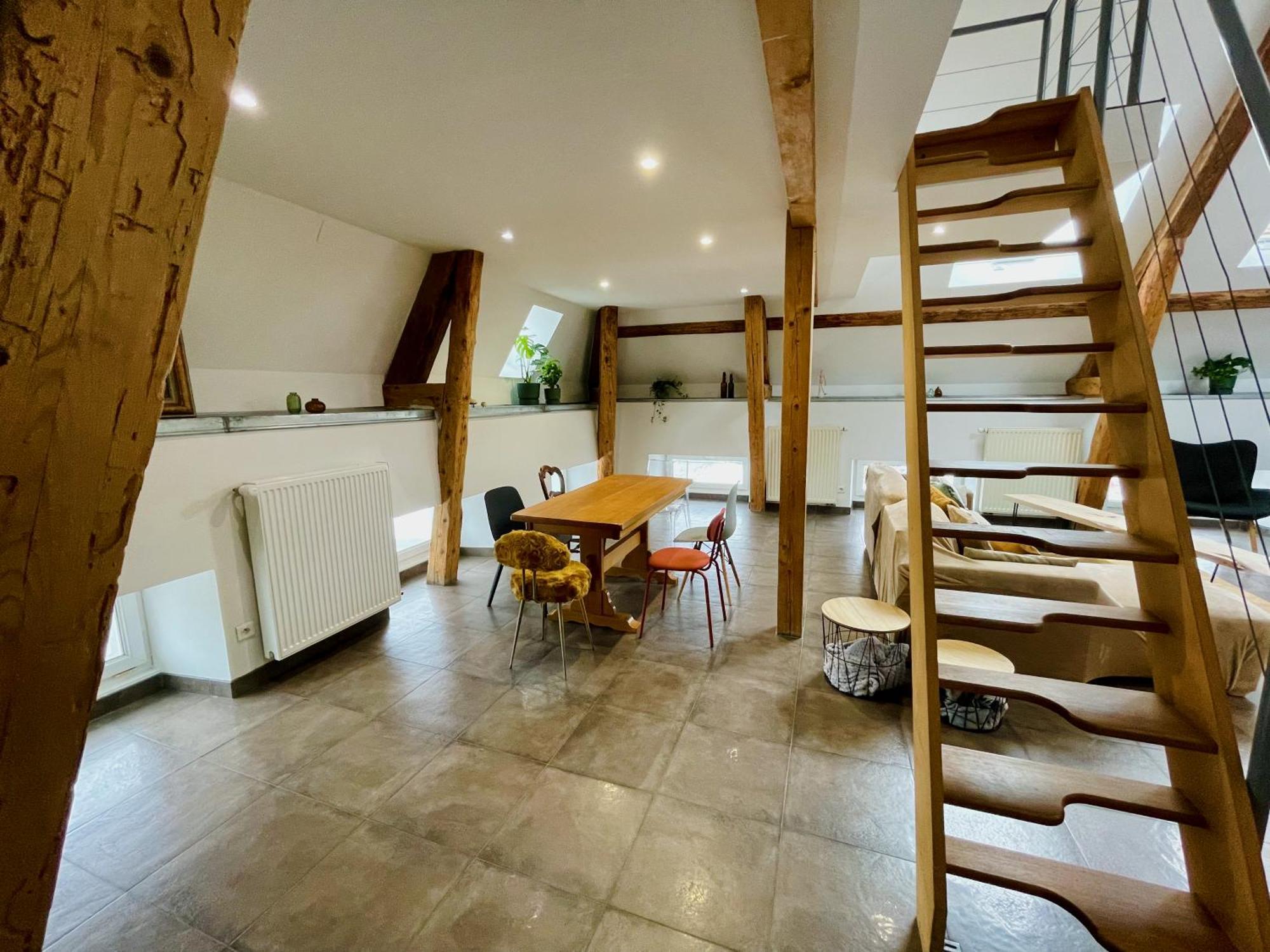 Duplex + Parking Gratuit Facile Daire Sainte-Suzanne  Dış mekan fotoğraf